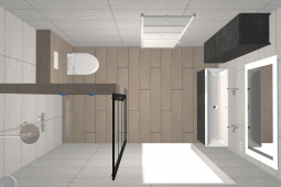 Realisatie badkamer Renswoude